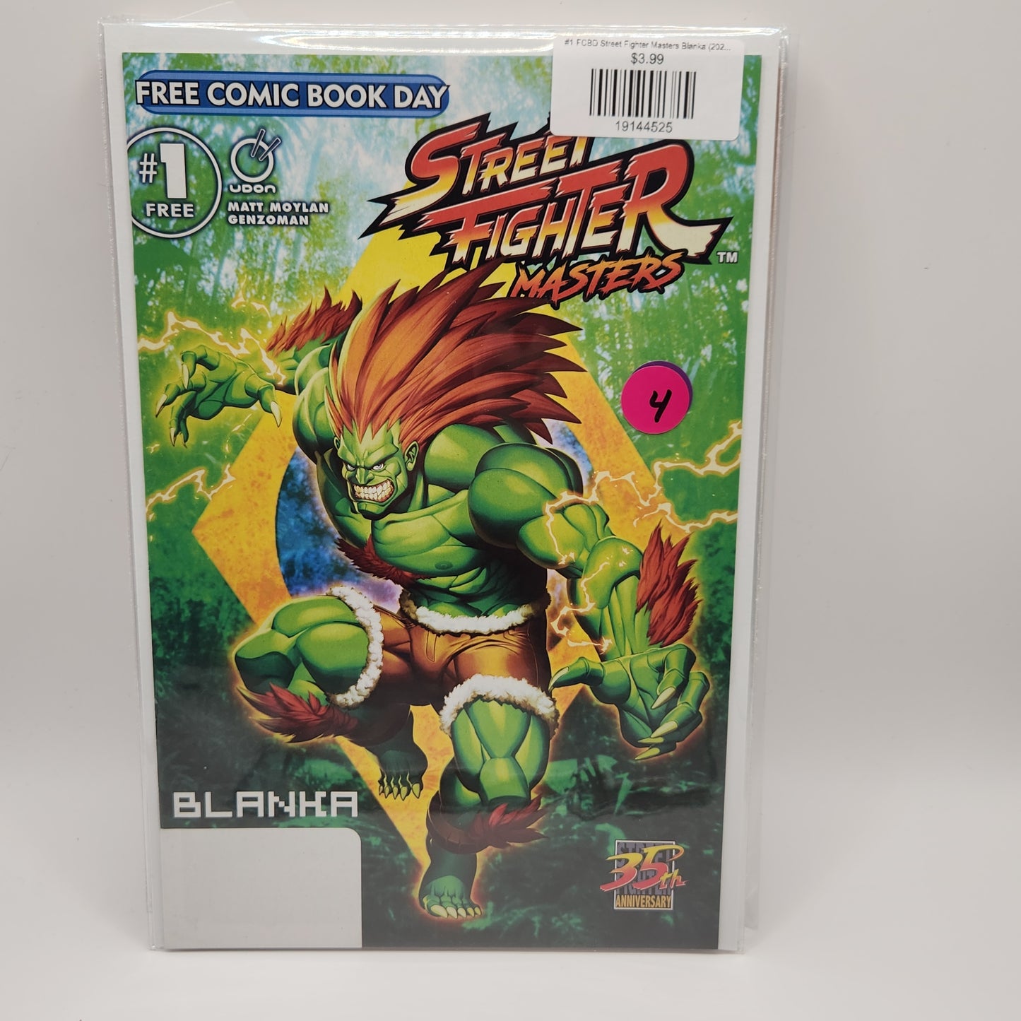 #1 FCBD Street Fighter Masters Blanka (2022 Udon)