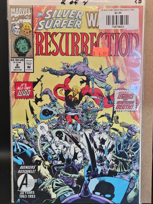 #2 Silver Surfer Warlock Resurrection (1993)