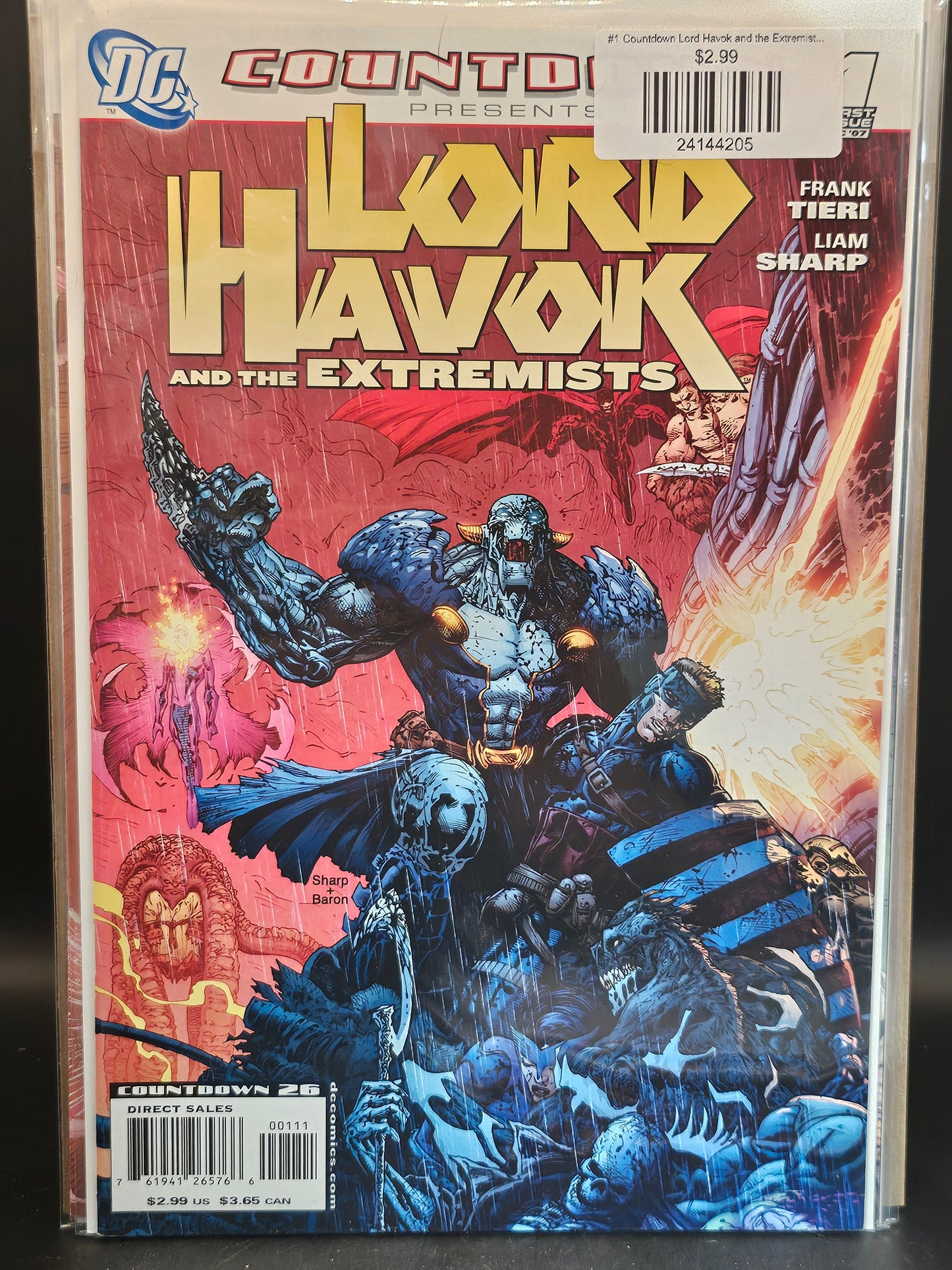 #1 Countdown Lord Havok and the Extremists (2007)