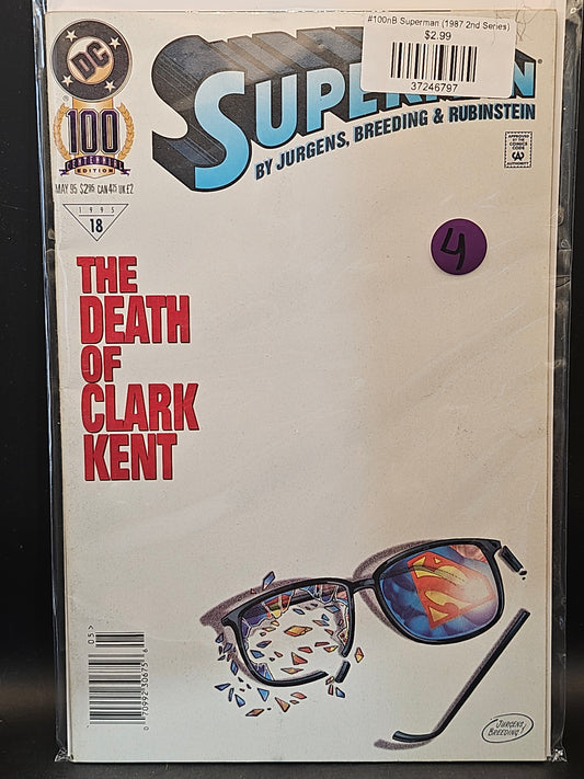 #100nB Superman (1987 2nd Series)