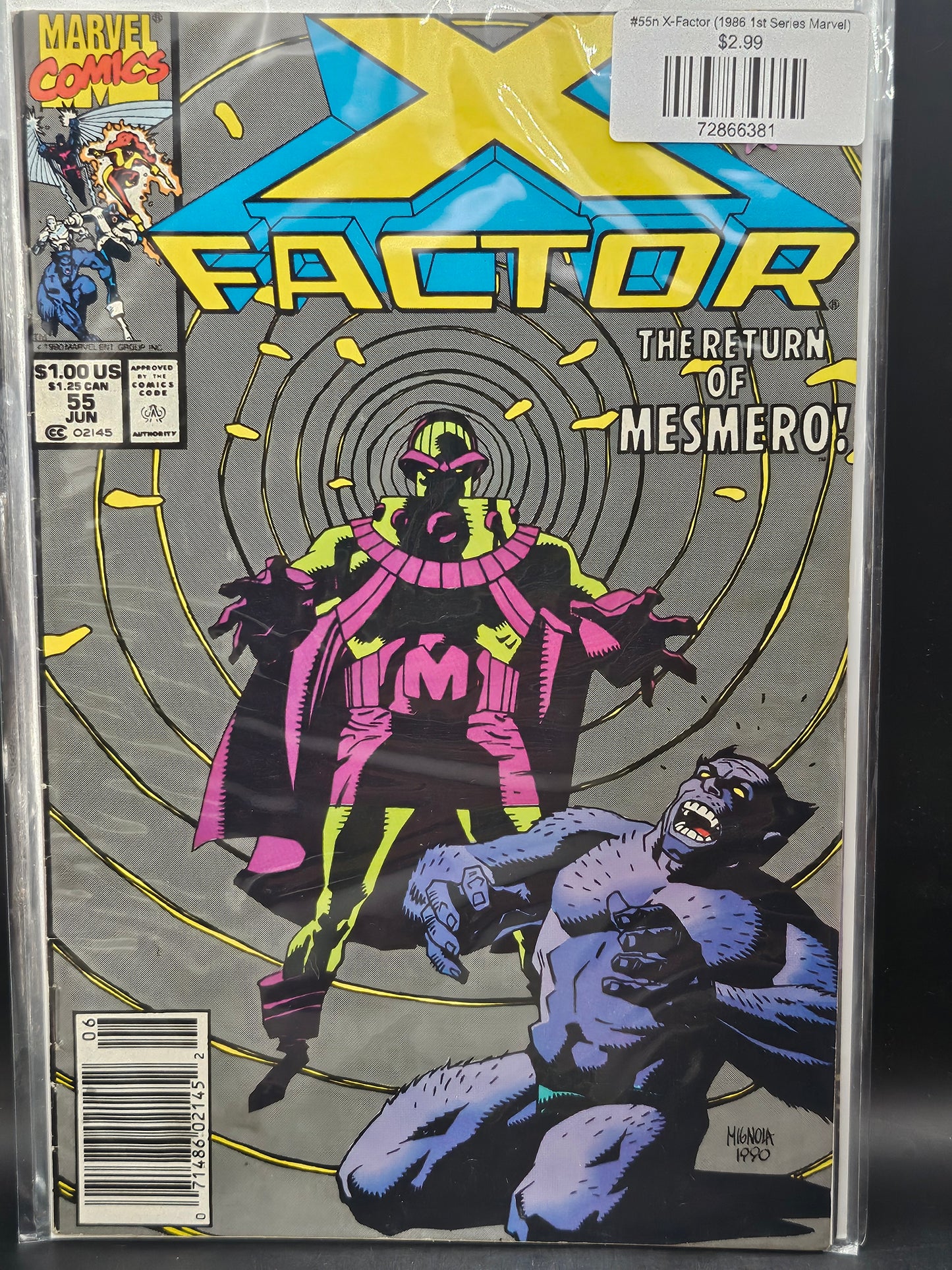 #55n X-Factor (1986 1st Series Marvel)
