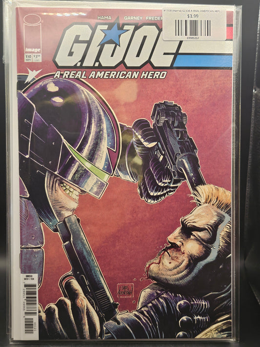 #110B (Hama) GI JOE A REAL AMERICAN HERO (HAMA FILES EDITION CHRIS MOONEYHAM VAR)