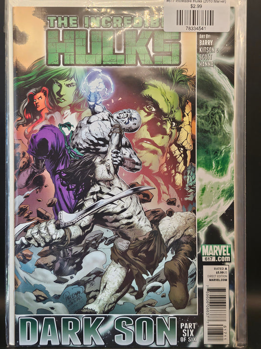 #617 Incredible Hulks (2010 Marvel)