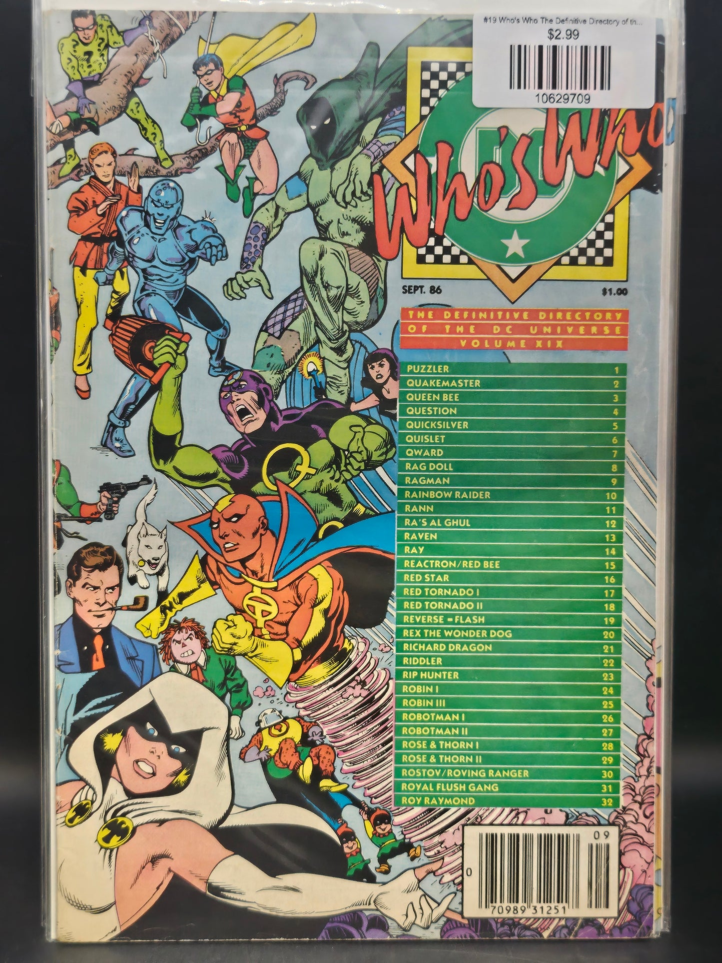 #19 Who's Who The Definitive Directory of the DC Universe (1985)
