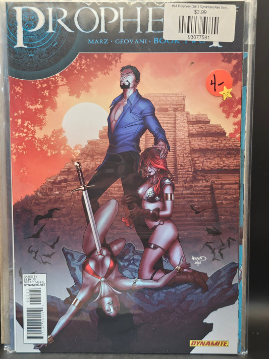 #2A Prophecy (2012 Dynamite) Red Sonja Vampirella
