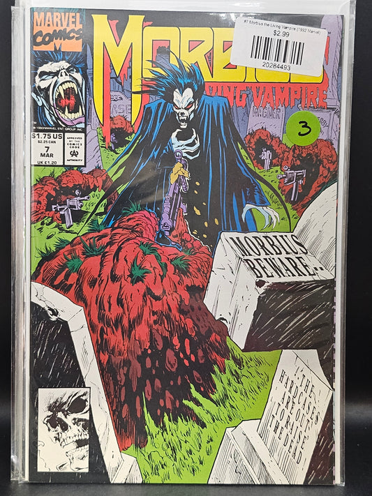 #7 Morbius the Living Vampire (1992 Marvel)