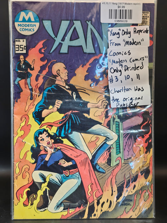 #3,10,11 Yang (1977 Modern reprint)
