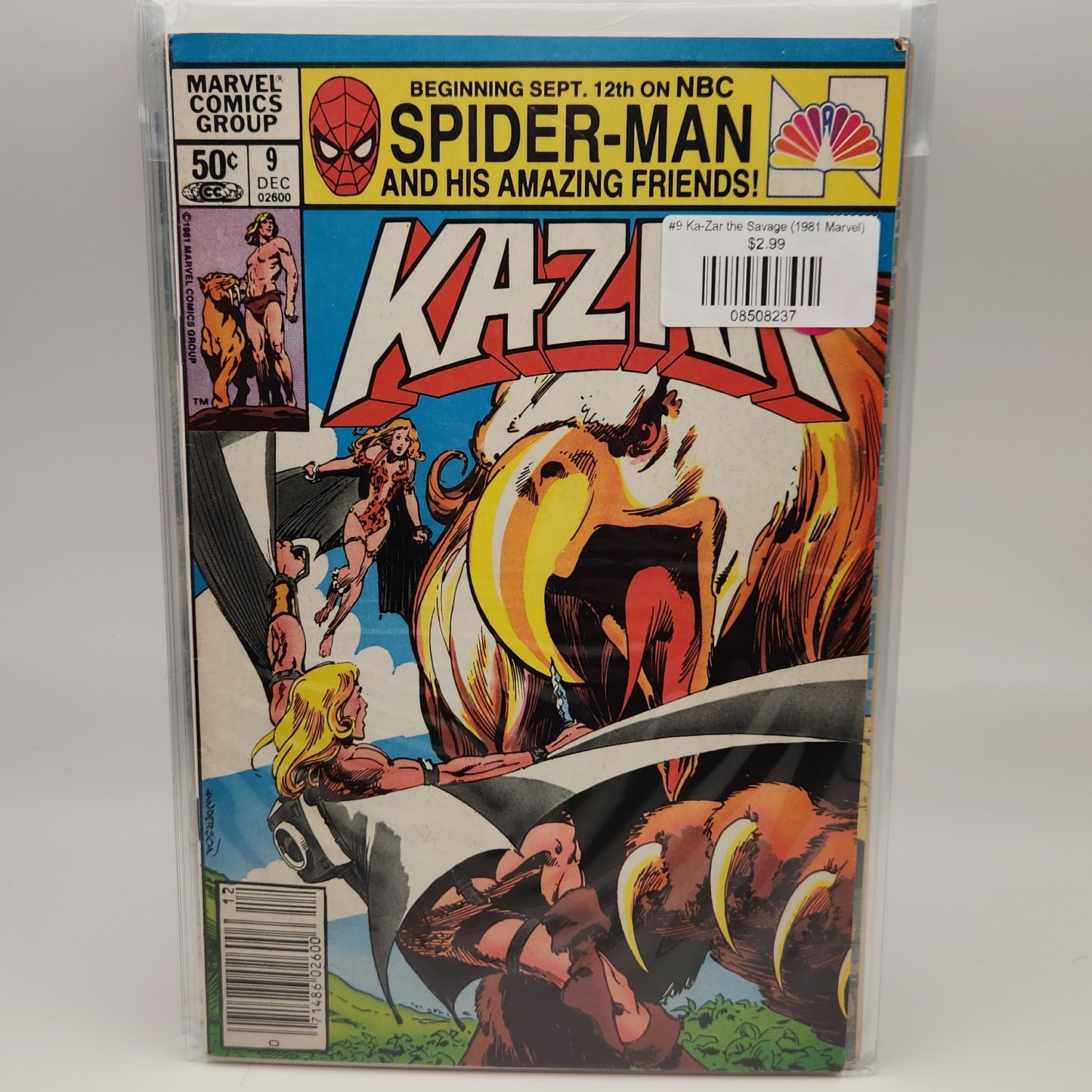 #9 Ka-Zar the Savage (1981 Marvel)