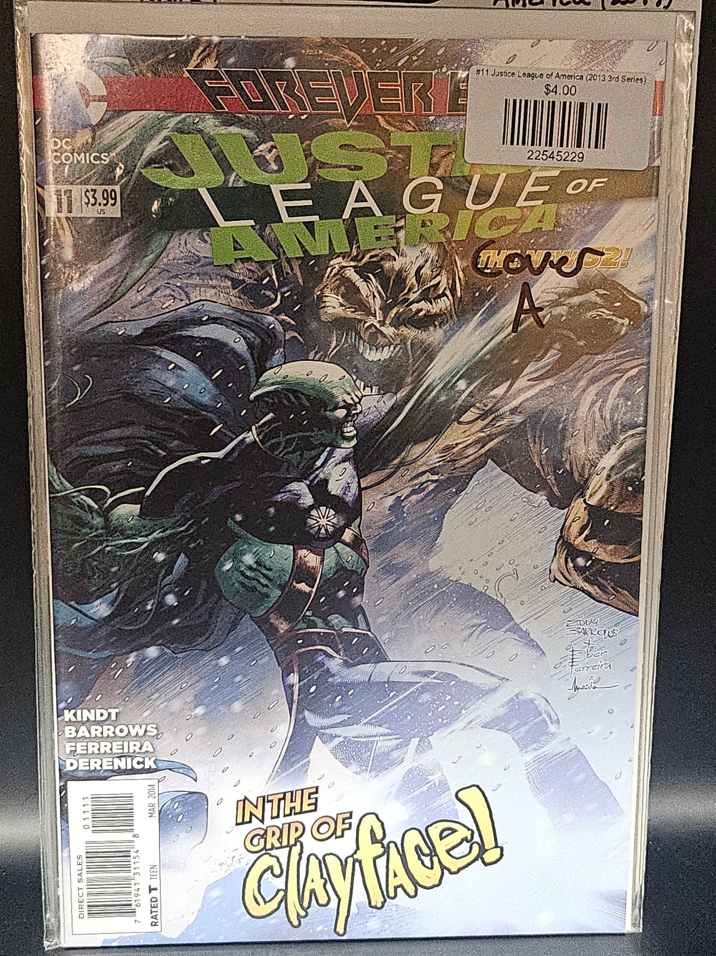 #11 Justice League of America (2013 3rd Series)