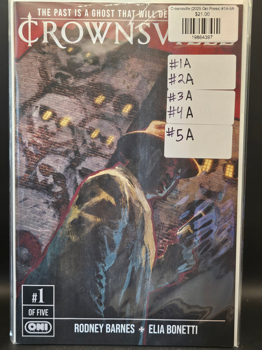 Crownsville (2025 Oni Press) #1A-5A