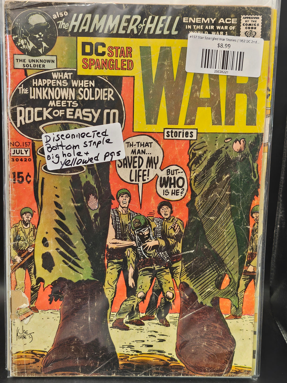 #157 Star Spangled War Stories (1952 DC 2nd Series)