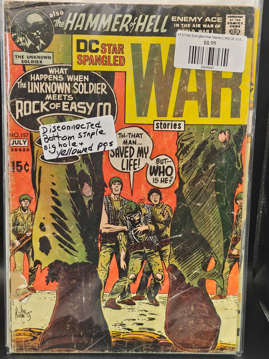 #157 Star Spangled War Stories (1952 DC 2nd Series)