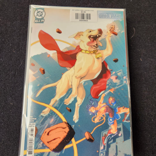 #32F (GERALD PAREL) WONDER WOMAN (APRIL DROOLS CARD STOCK VAR)