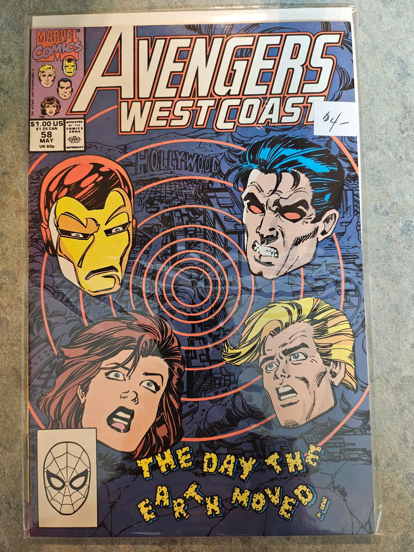 Avengers West Coast – Marvel Comics – (1989–1994) – Volume 1 – #58