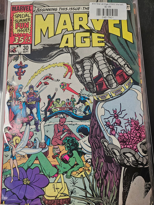 #30 Marvel Age (1983 Marvel)