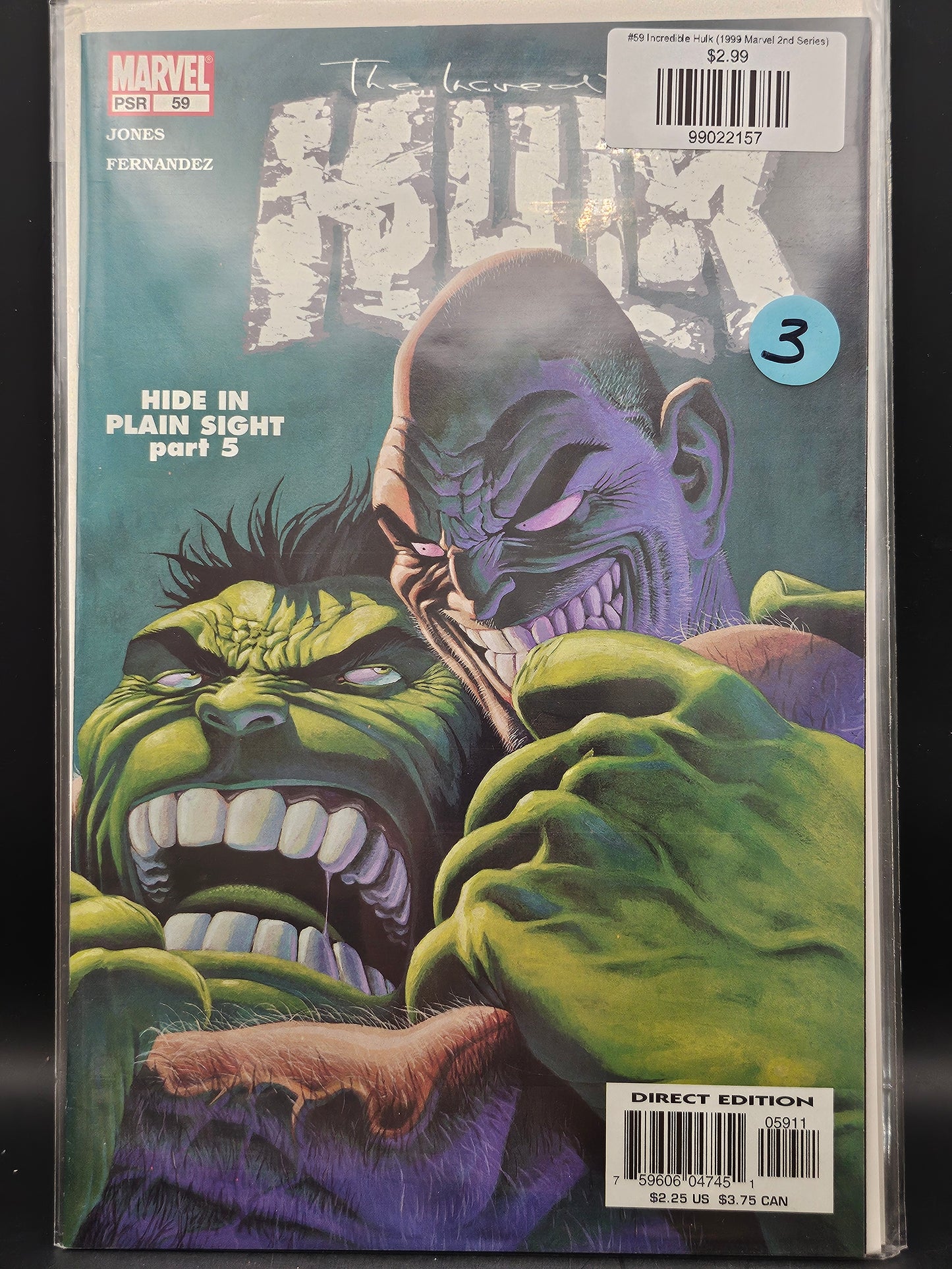 #59 Incredible Hulk (1999 Marvel 2nd Series)