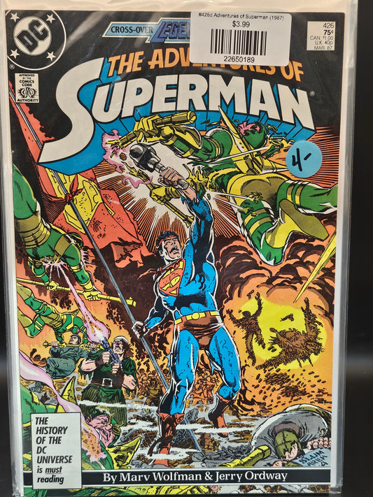 #426d Adventures of Superman (1987)