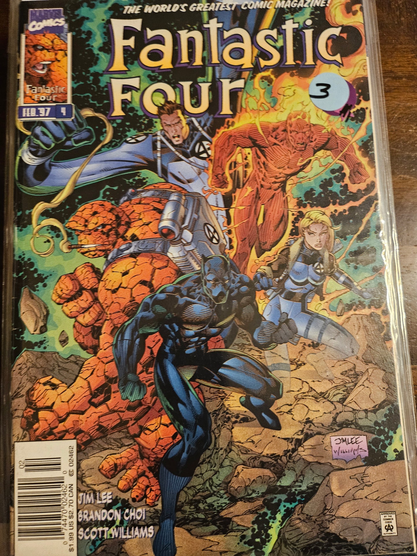 101.3 Fantastic Four – #4 – v2 (1996–1997)