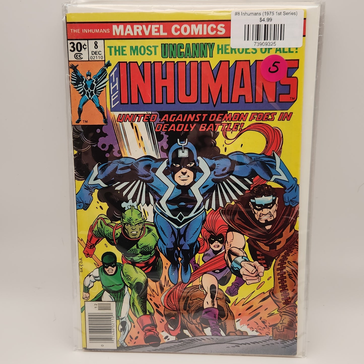 #8 Inhumans (1975 1st Series)