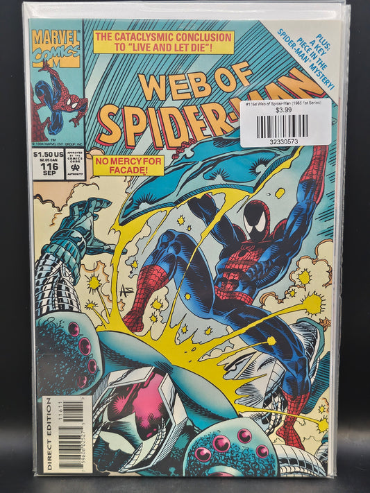 #116d Web of Spider-Man (1985 1st Series)