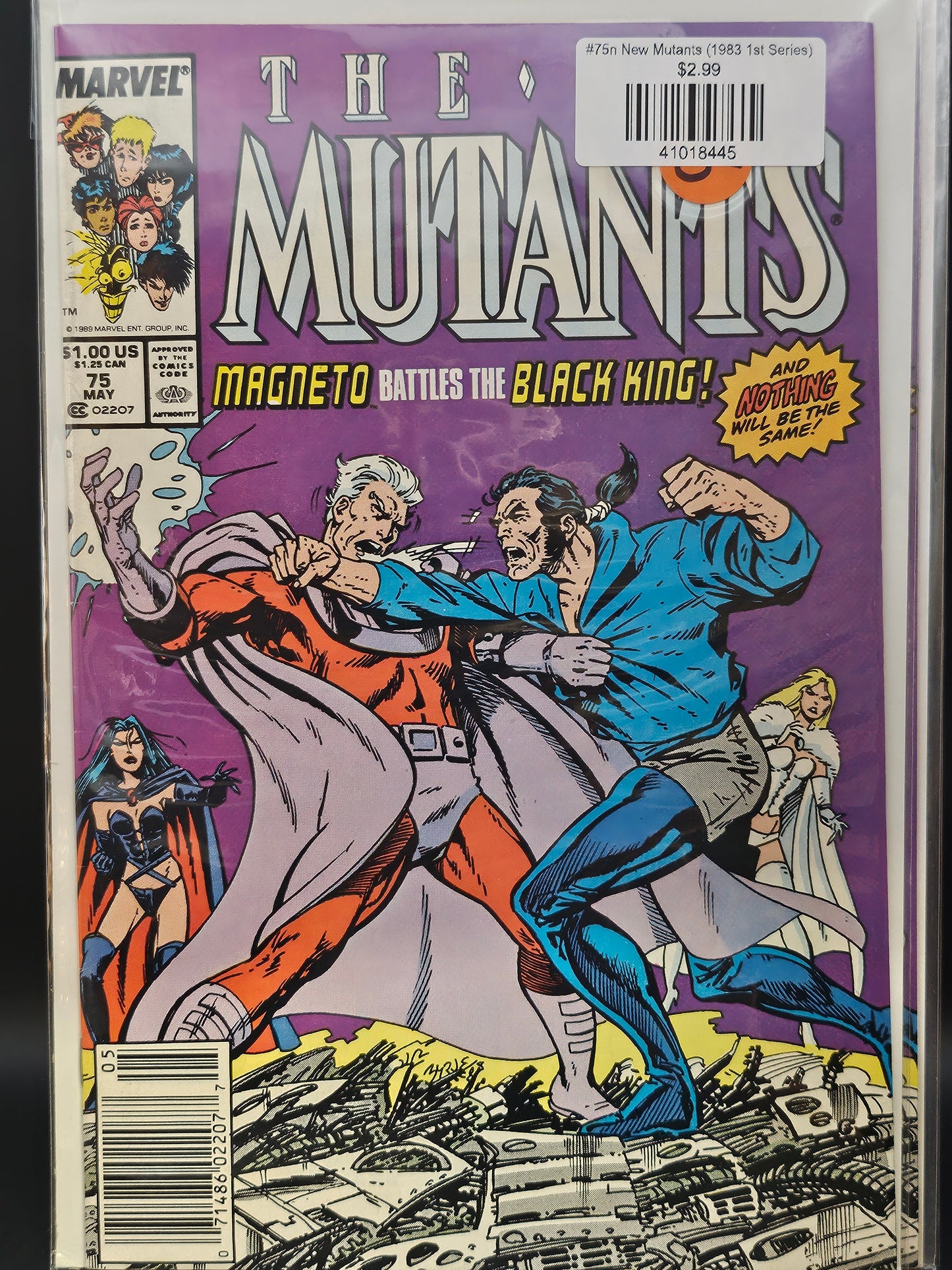 #75n New Mutants (1983 1st Series)