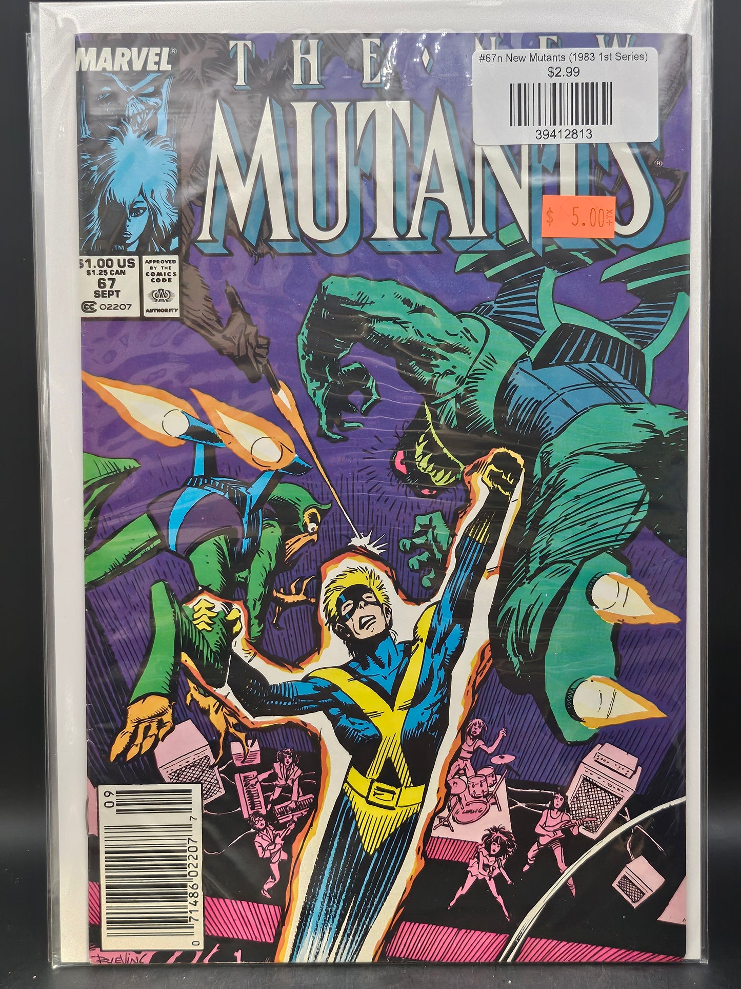 #67n New Mutants (1983 1st Series)