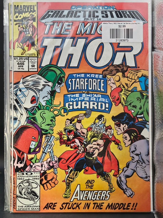 #446d Thor (1962 Marvel 1st Series Journey Into Mystery)