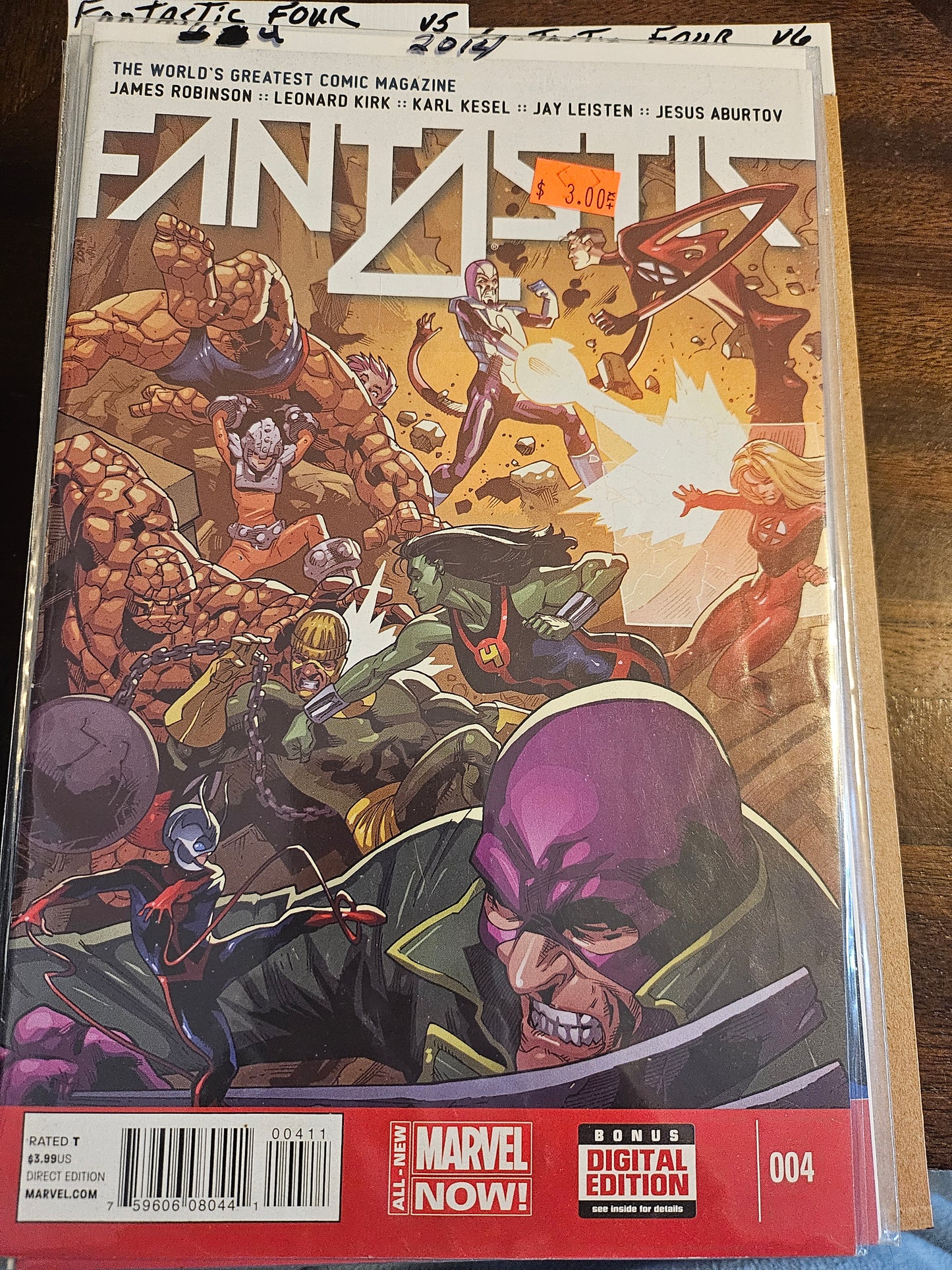 103.1 Fantastic Four – #4 (2013–2014)