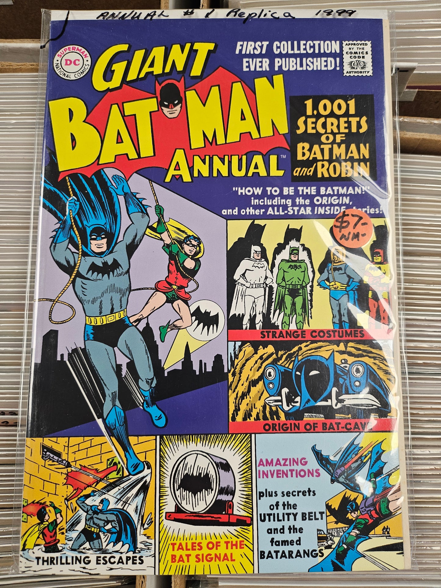 Giant Batman Annual Replica Edition – DC Comics – (1999) – Volume 1 – One-Shot – #1