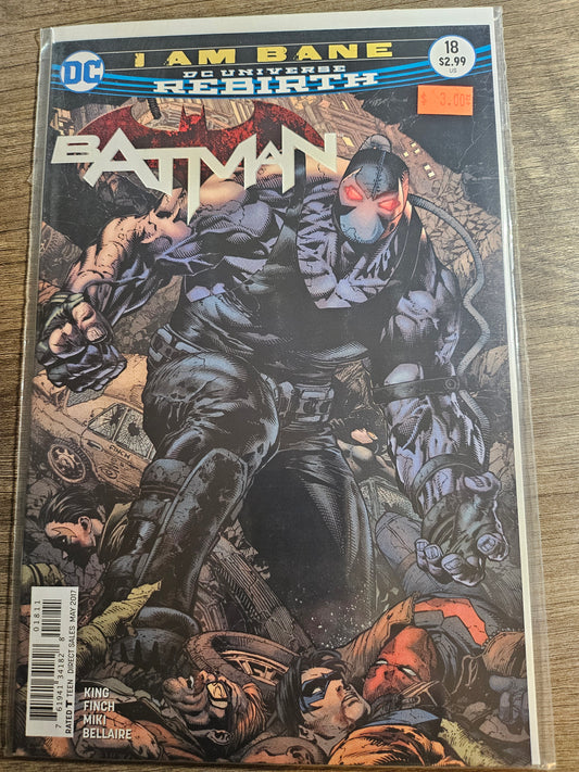 Batman – DC Comics – (2016–2026) – Volume 3 – #18 - Cover A