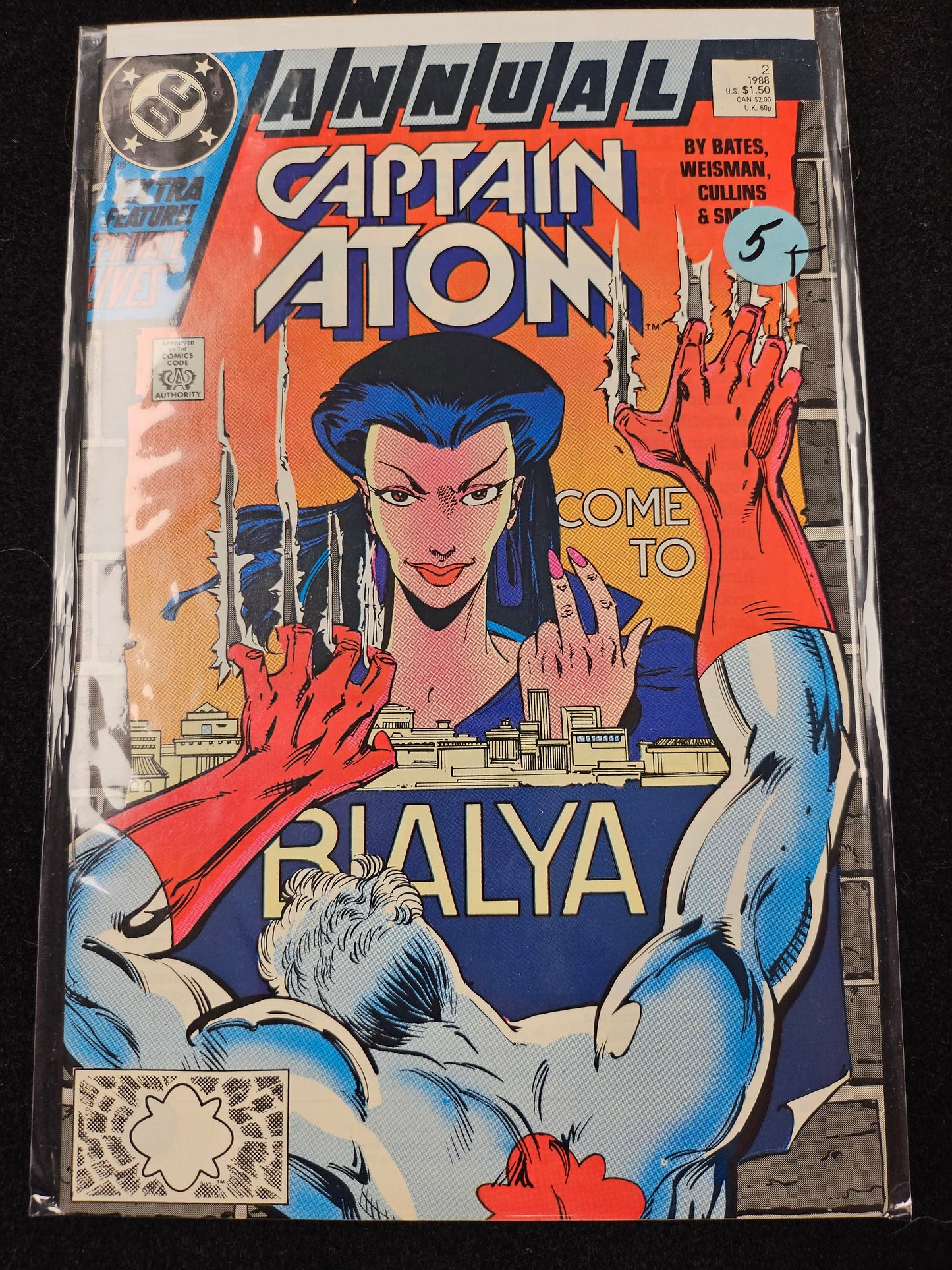 Captain Atom – DC Comics – 1987–1991 – Volume 2 – Annual #1