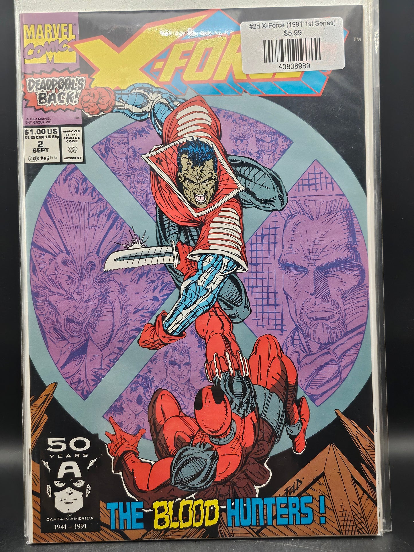 #2d X-Force (1991 1st Series)