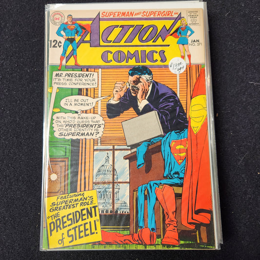 Action Comics #371 - The President of Steel (DC 1969)