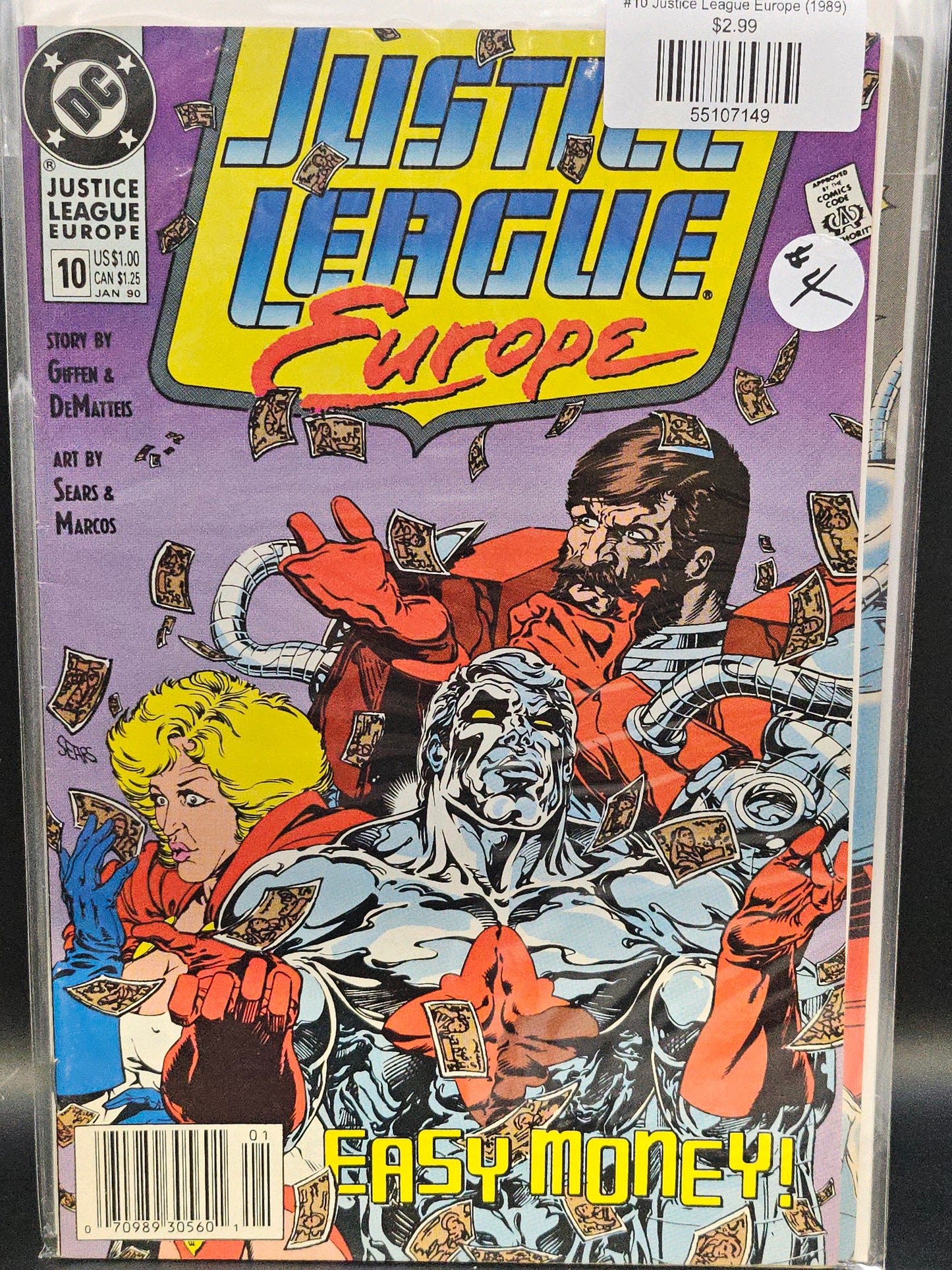 #10 Justice League Europe (1989)