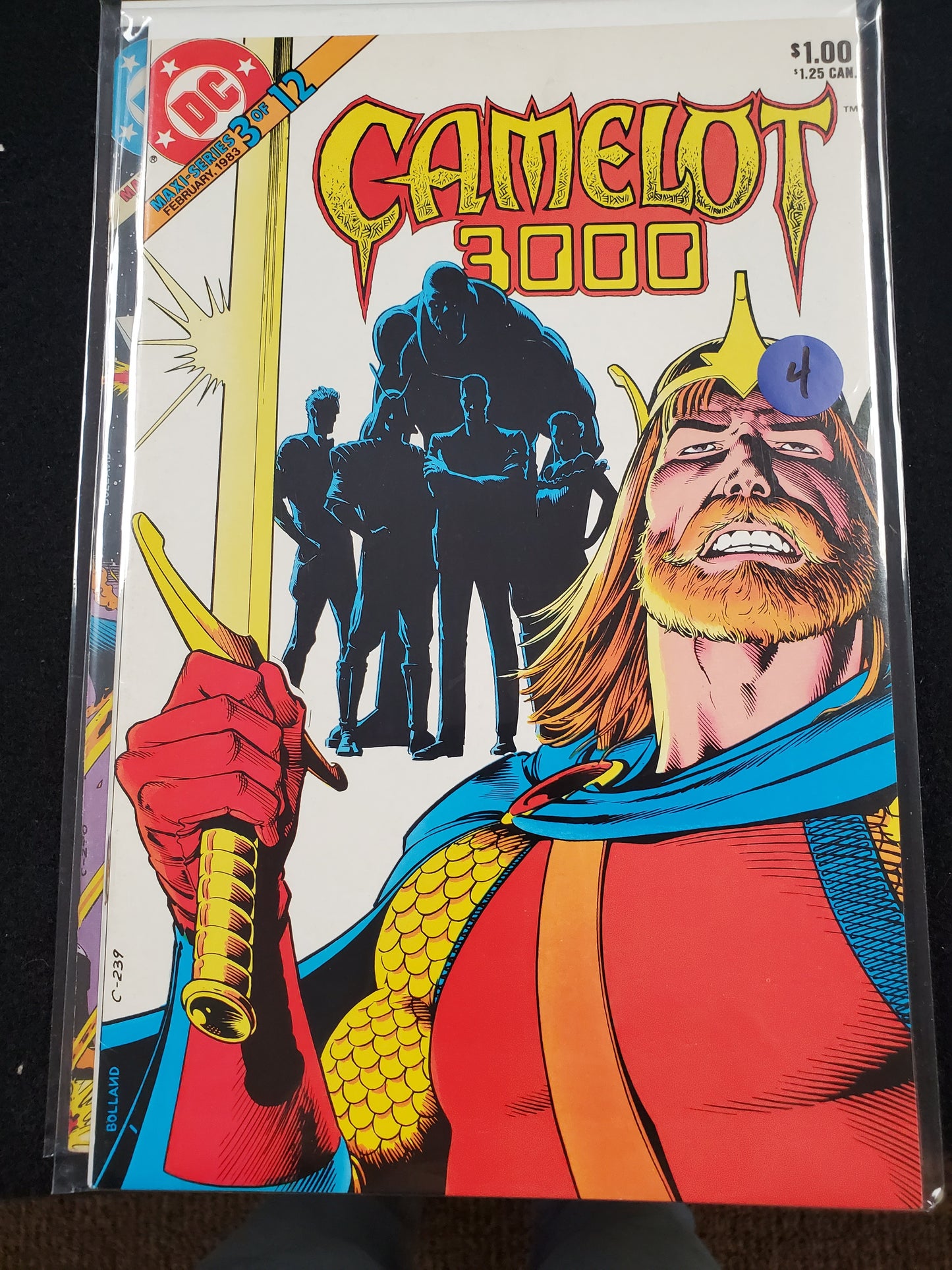 Camelot 3000 – DC Comics – 1982–1985 – Volume 1 – Limited Series – #3 of 12