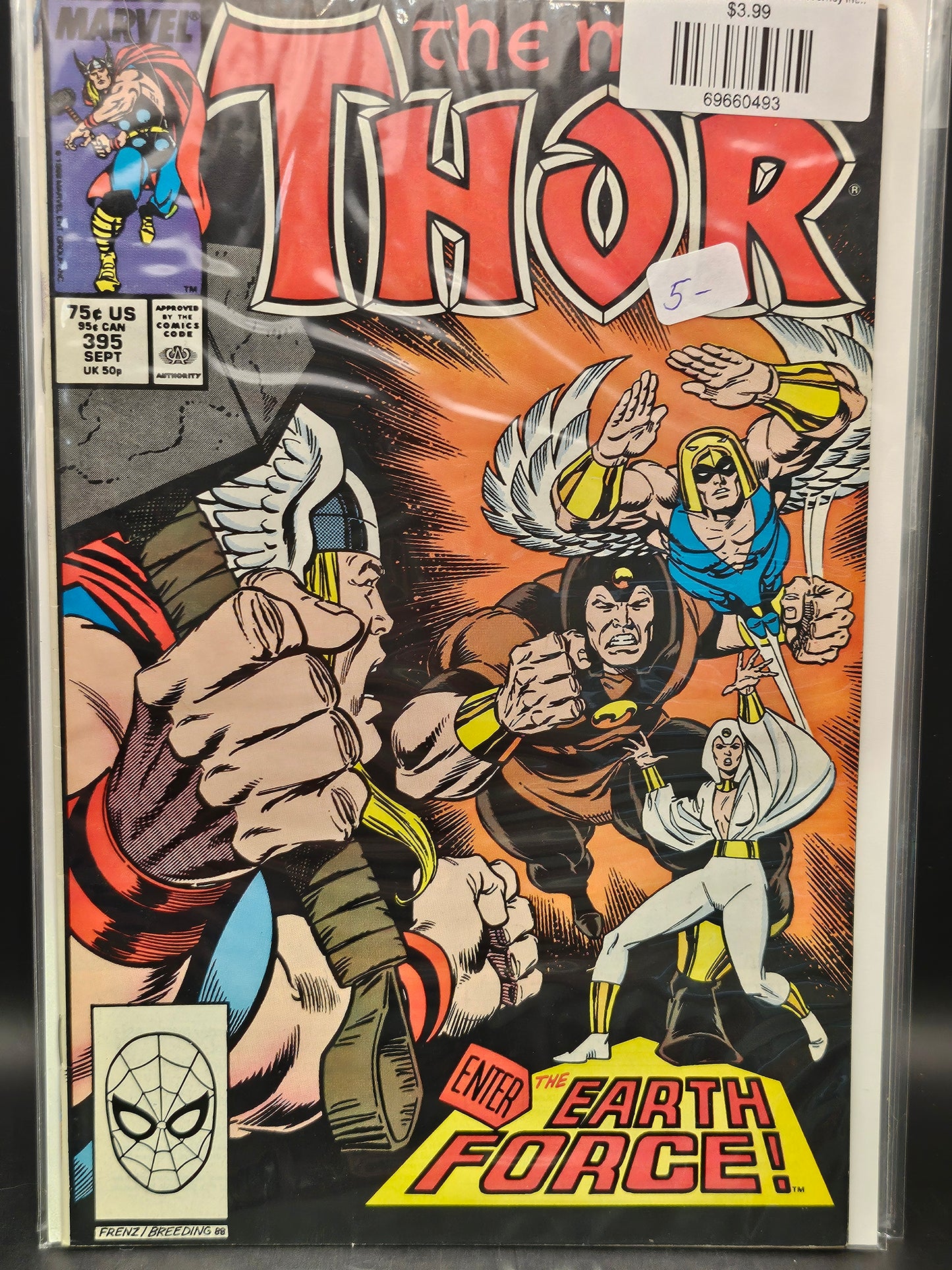 #395d Thor (1962 Marvel 1st Series Journey Into Mystery)