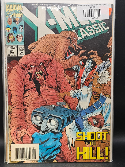 #91n X-Men Classic (1986-1995 Marvel) Classic X-Men