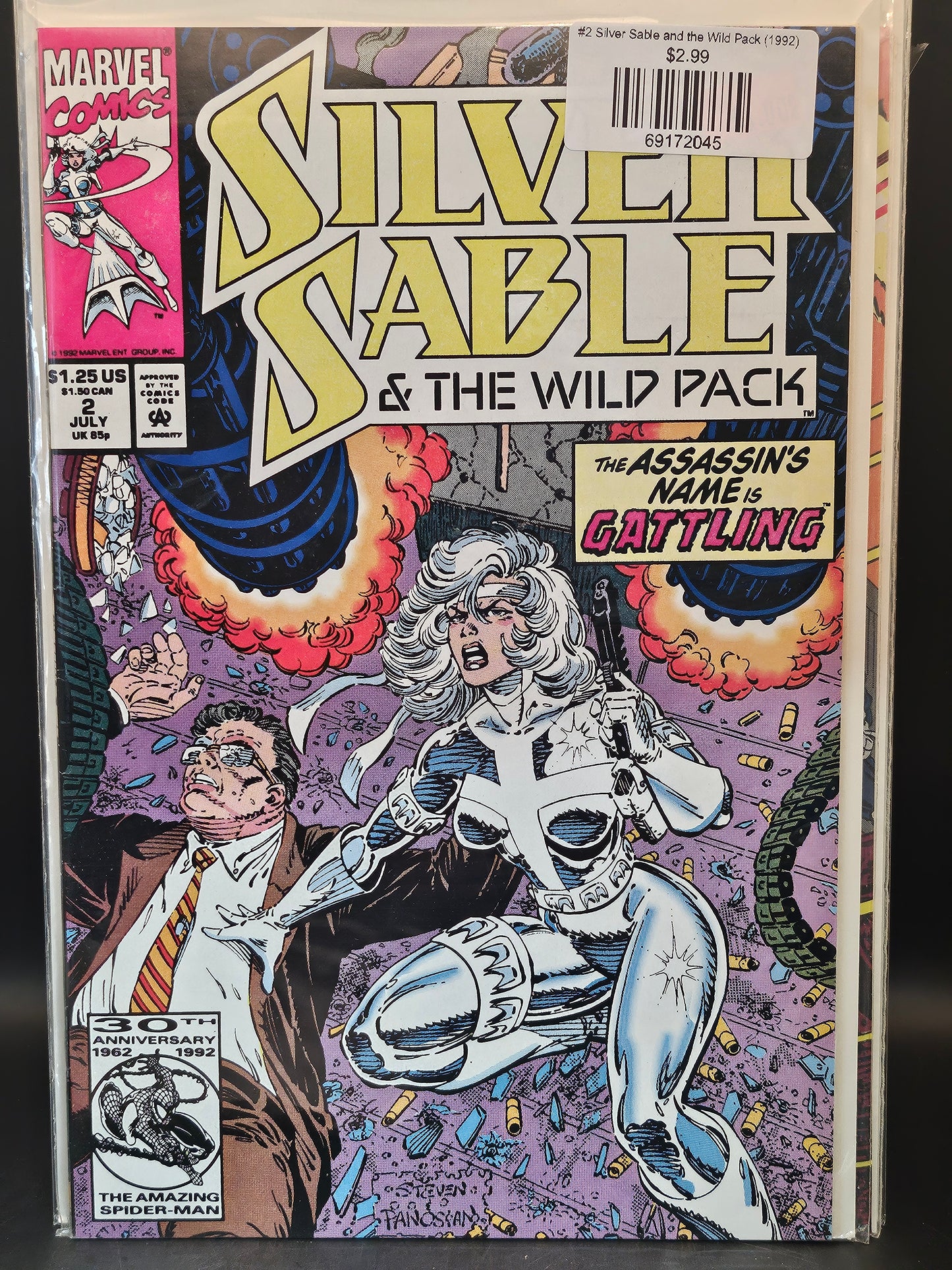 #2 Silver Sable and the Wild Pack (1992)