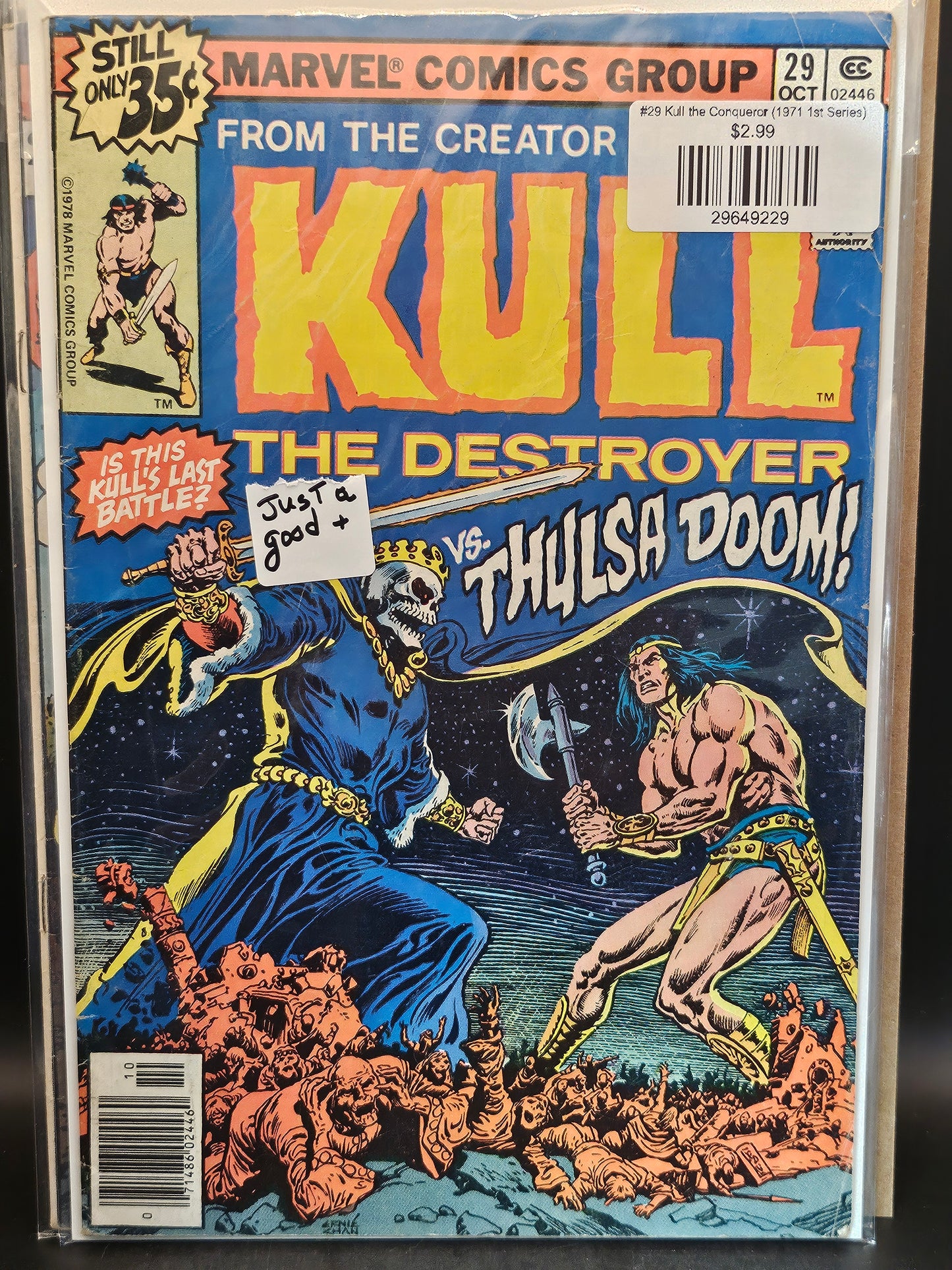 #29 Kull the Conqueror (1971 1st Series)