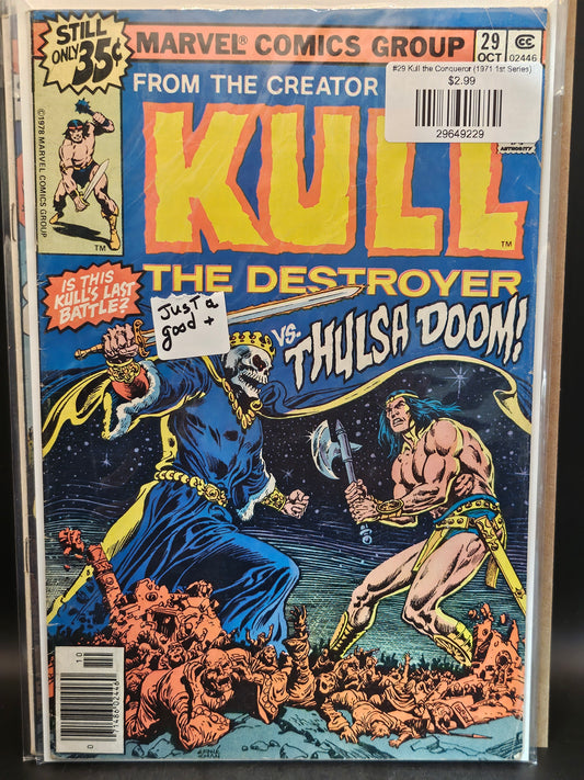 #29 Kull the Conqueror (1971 1st Series)
