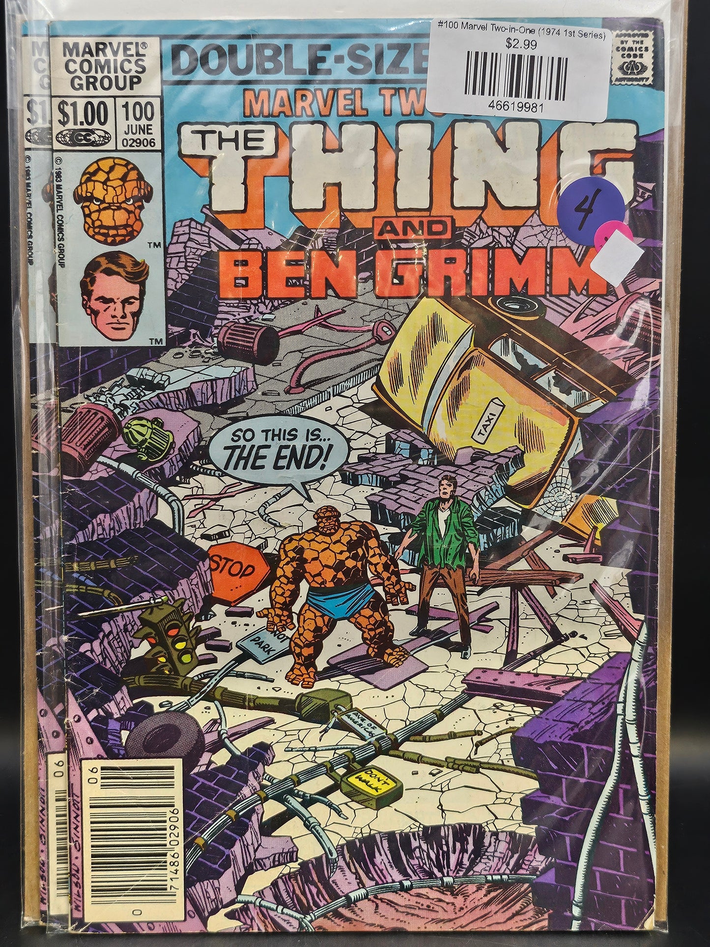 #100 Marvel Two-in-One (1974 1st Series)