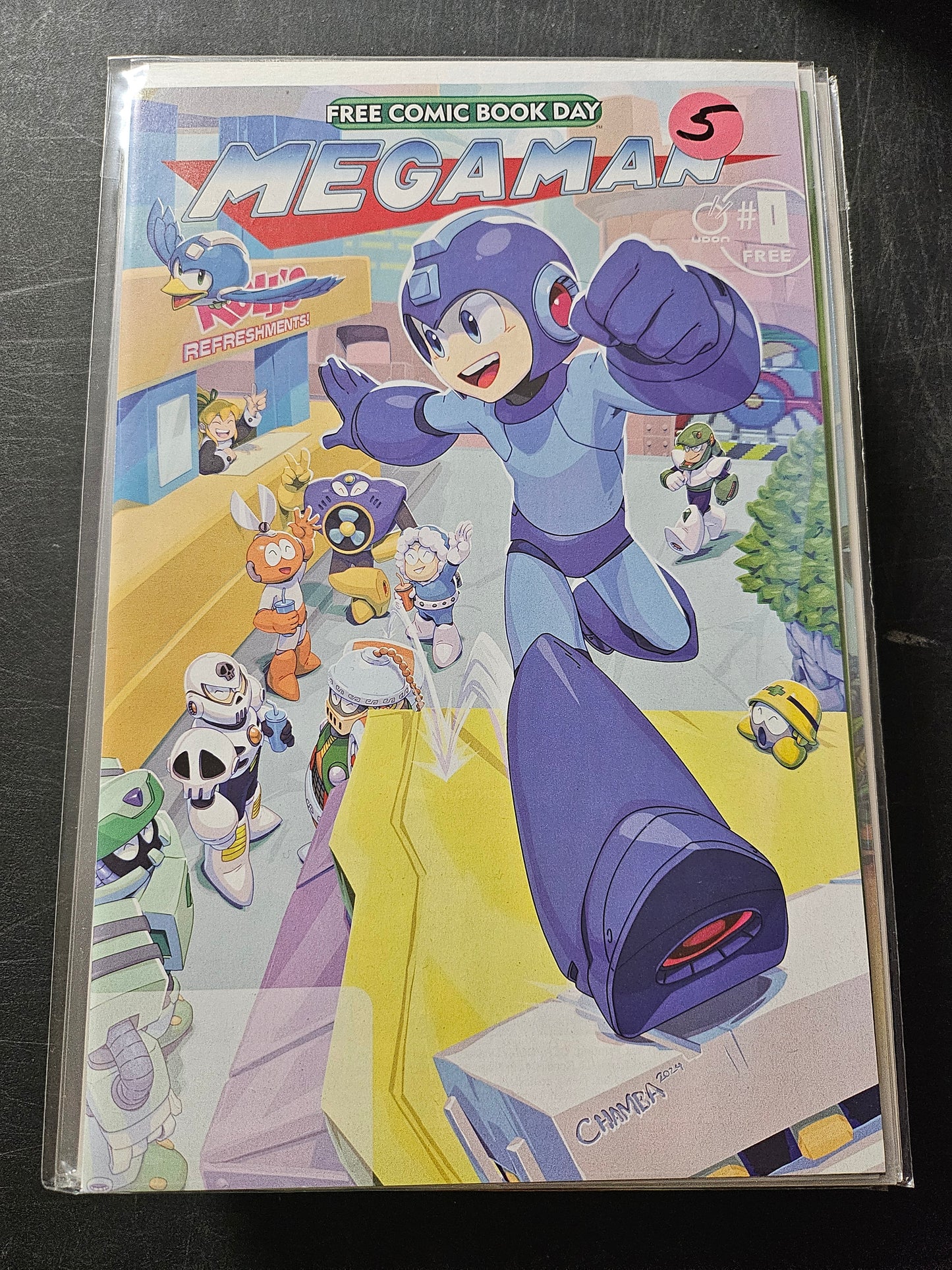 105.127 – #Megaman #0 #nn - Free Comic Books Giveaways -Various Years