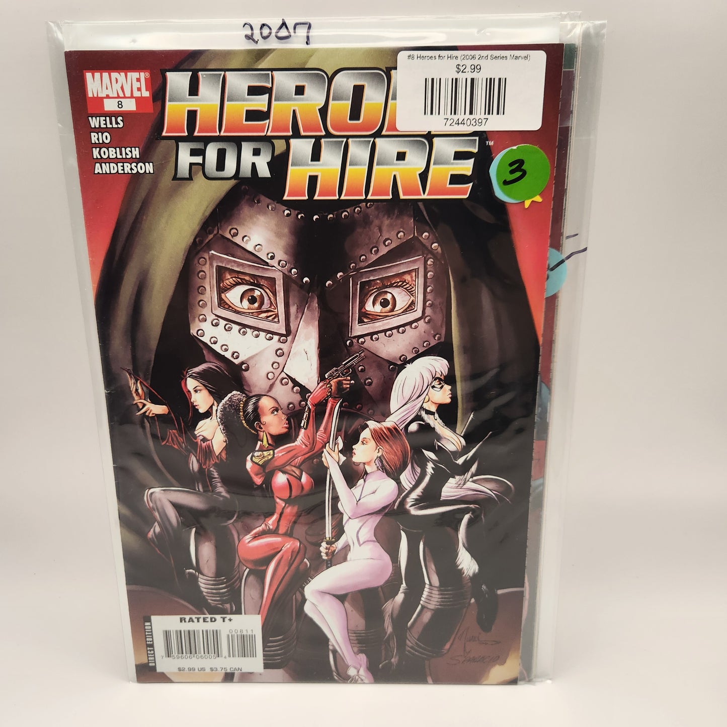 #8 Heroes for Hire (2006 2nd Series Marvel)