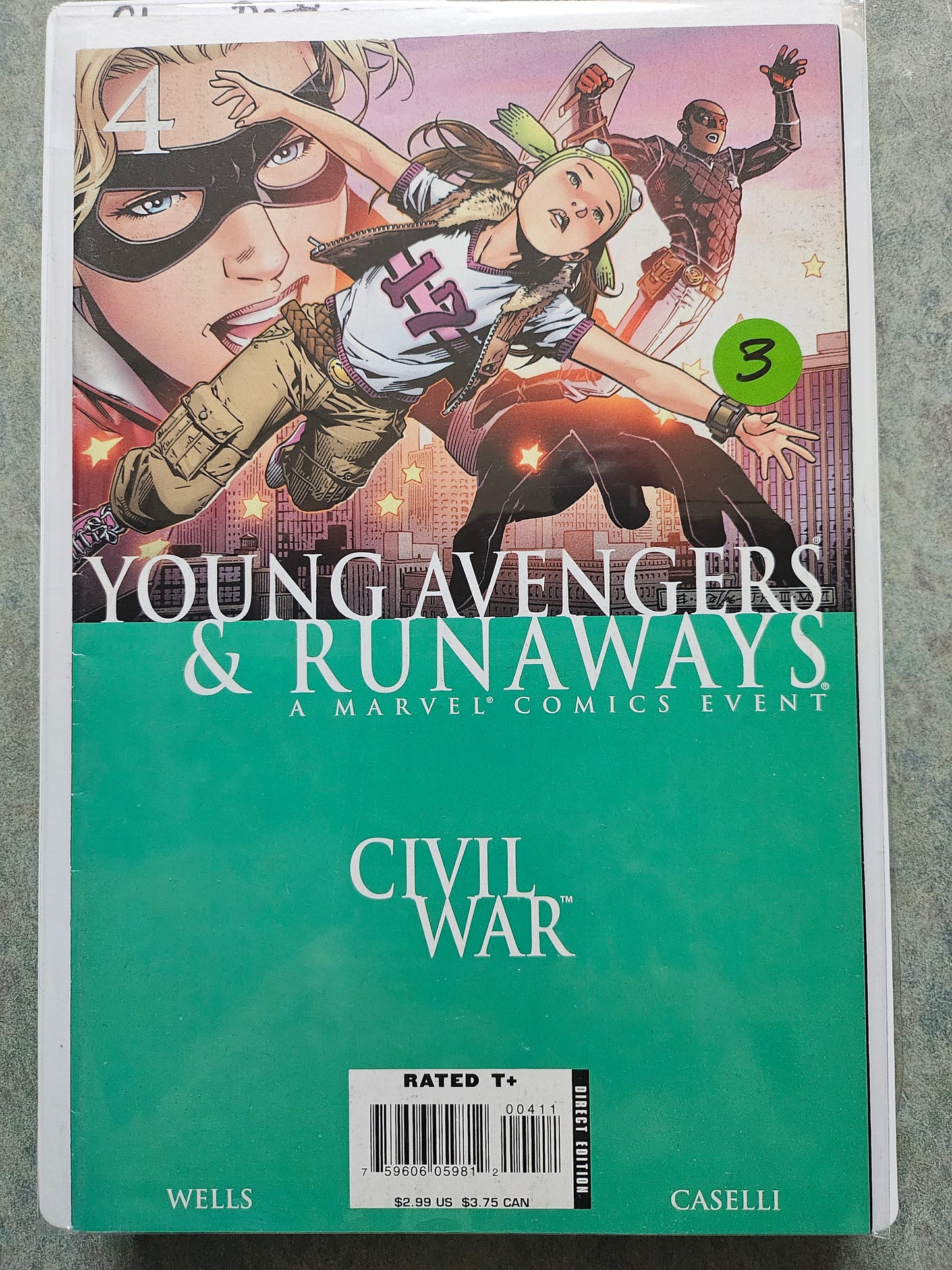 123.101 – Civil War II - #4 -(LS) limited series