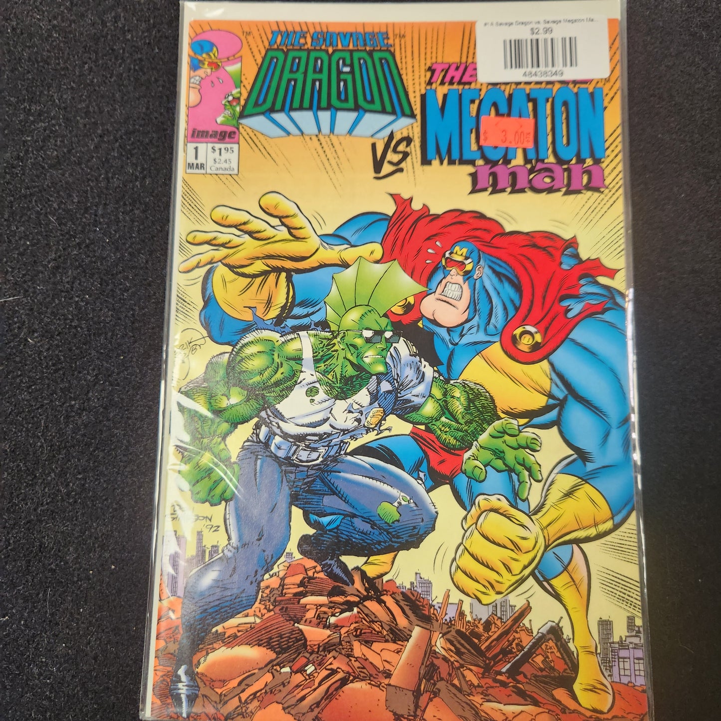 #1A Savage Dragon vs. Savage Megaton Man (1993)