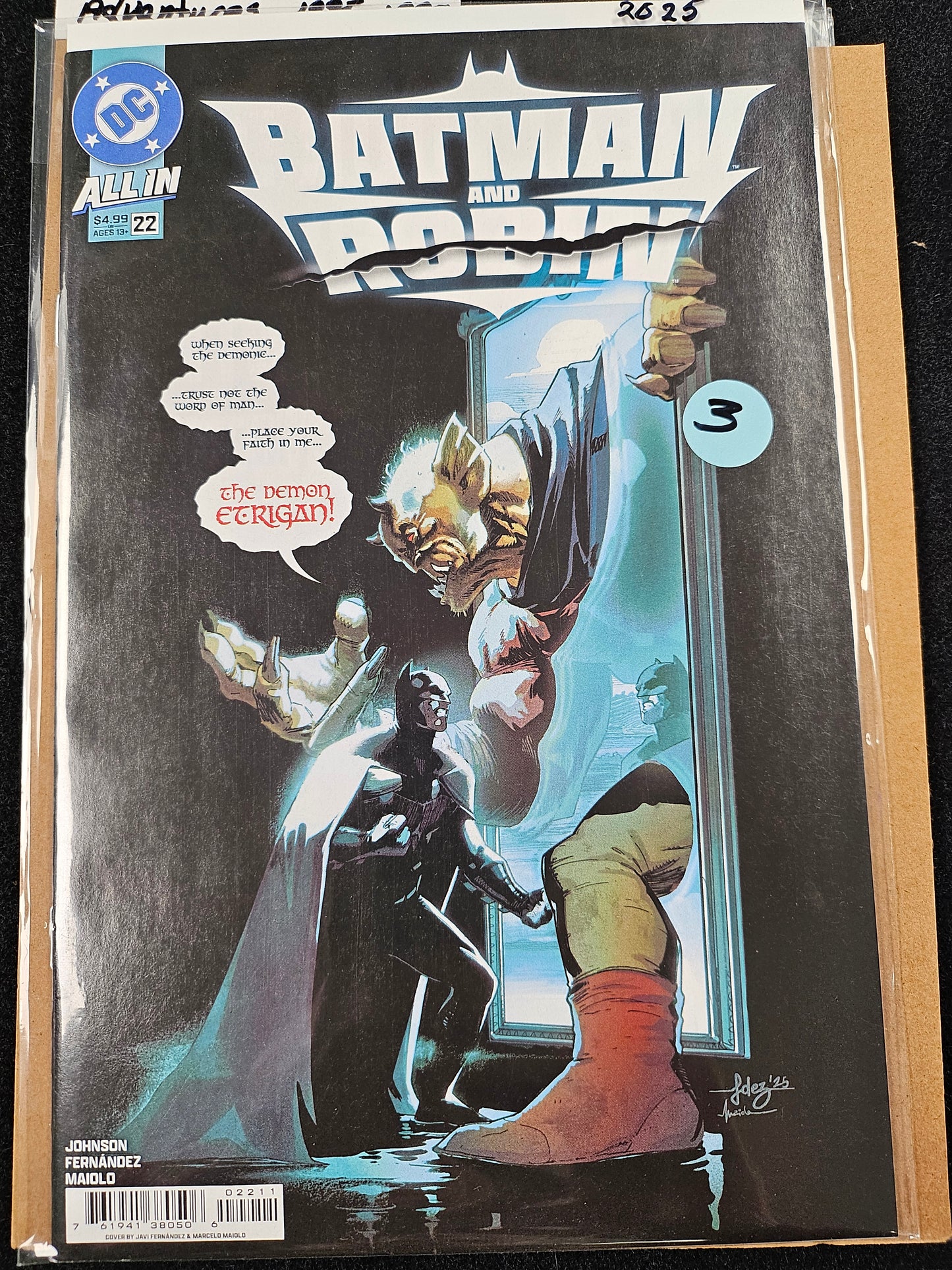 Batman and Robin – DC Comics – (2023–2025) – Volume 3 – #22 - Cover A