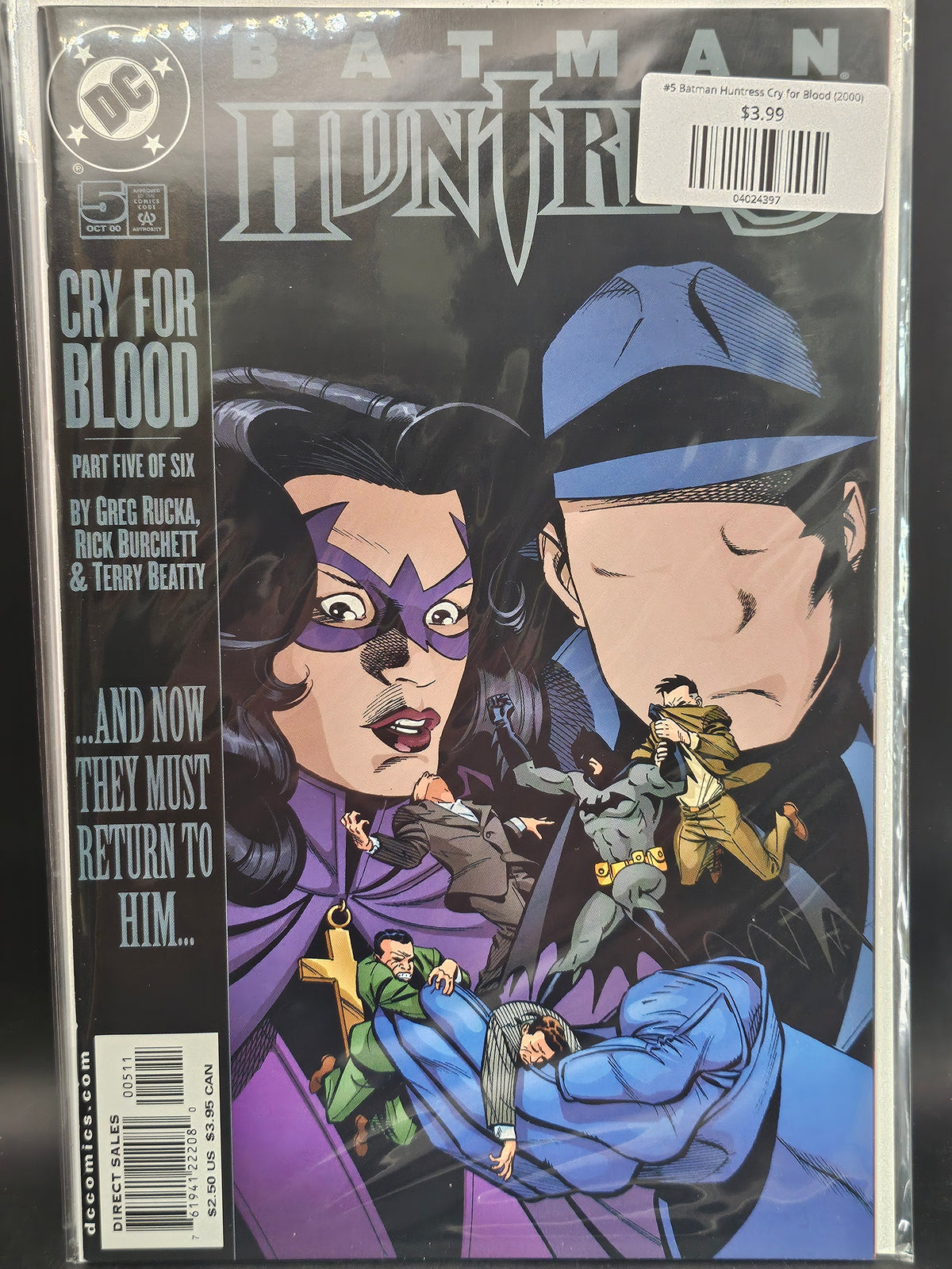 #5 Batman Huntress Cry for Blood (2000)