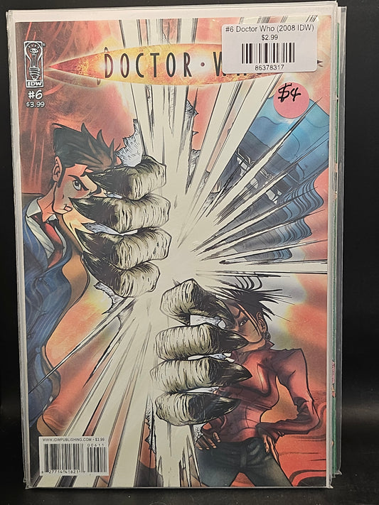 #6 Doctor Who (2008 IDW)