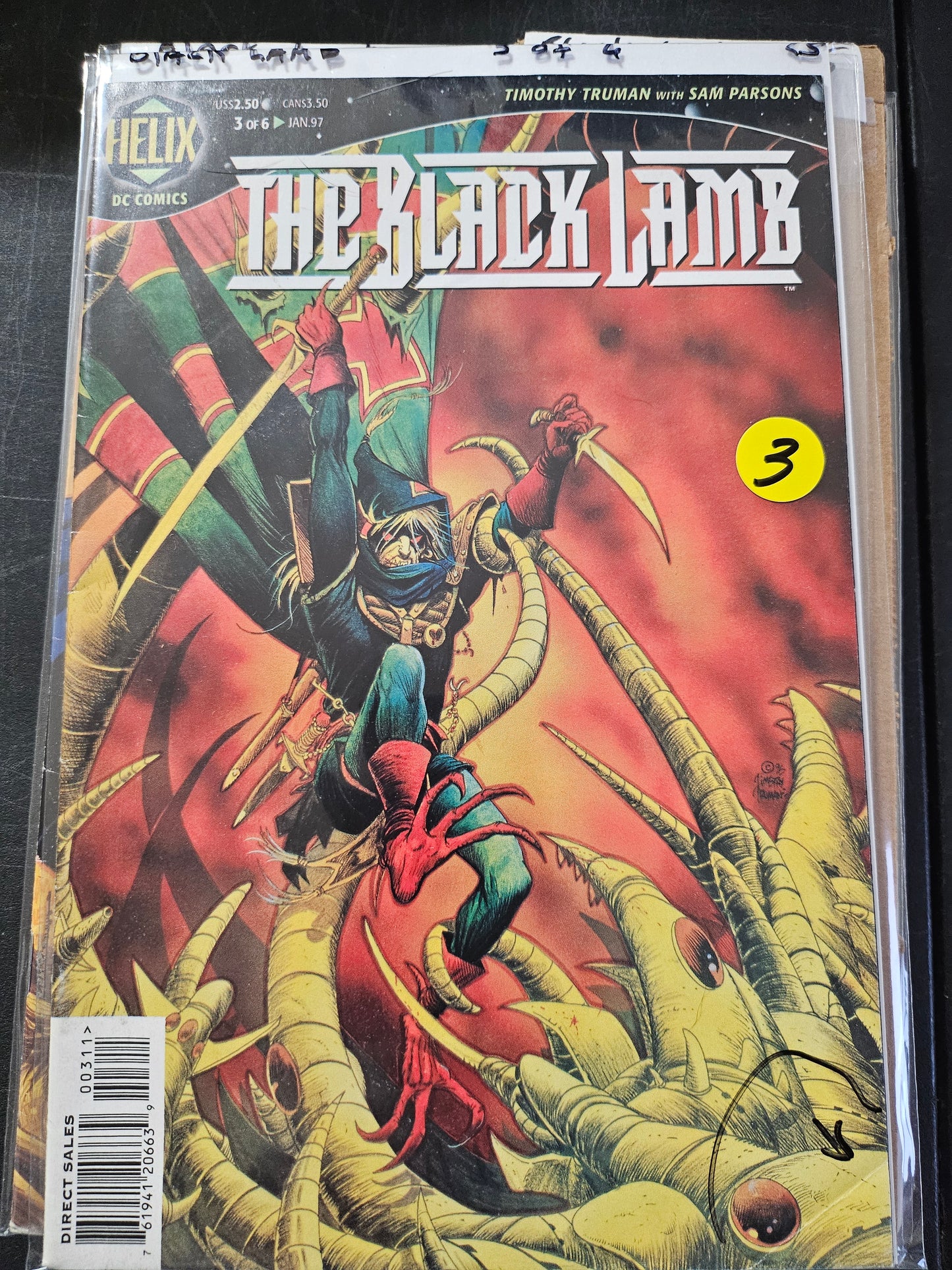 Black Lamb – Helix (DC Comics) – (1996–1997) – Volume 1 – Limited Series - #3 of 6