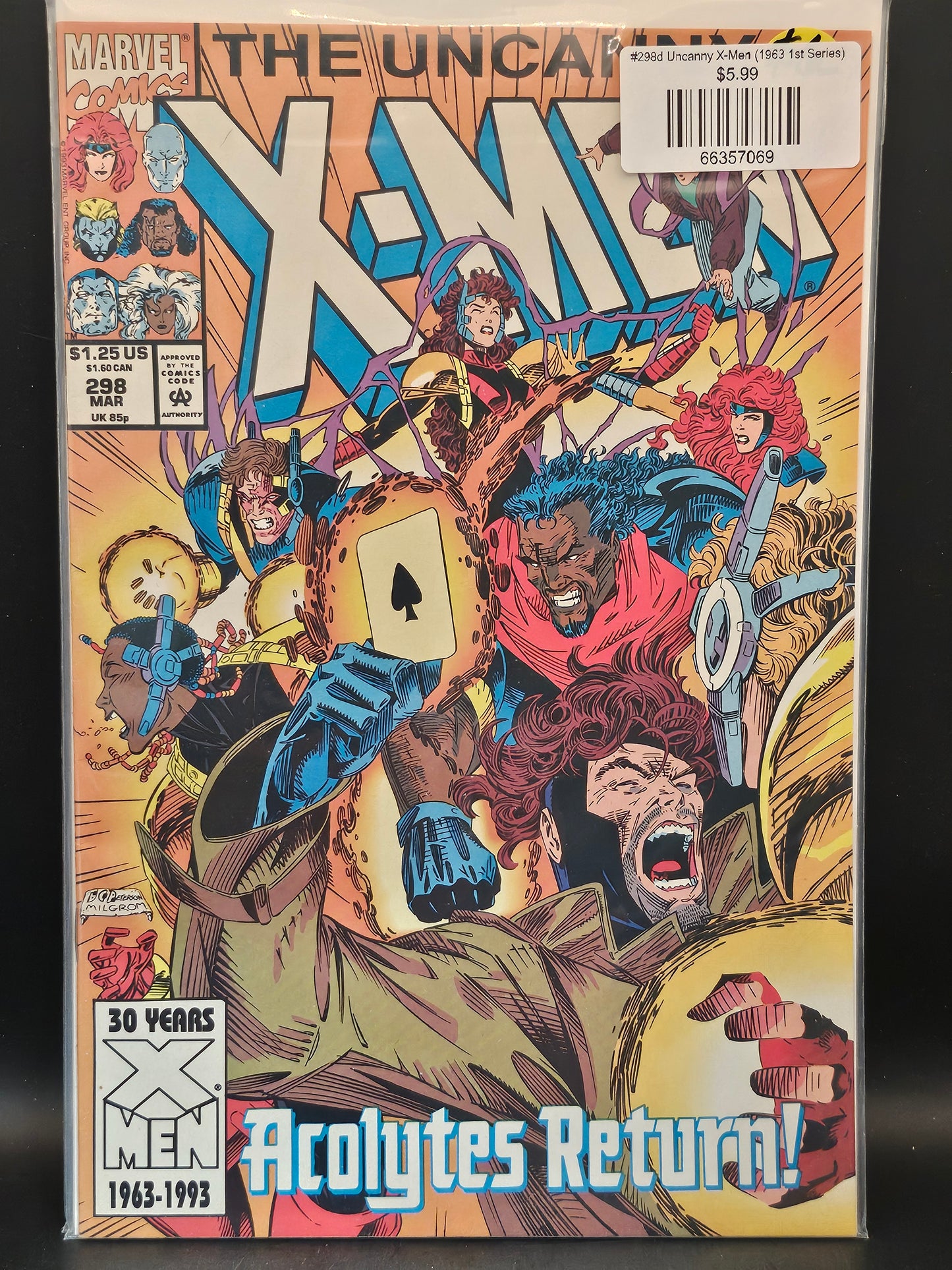 #298d Uncanny X-Men (1963 1st Series)